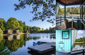 chalet au bord de l eau en dordogne