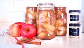 easy homemade canned apple pie filling