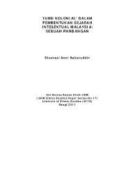Read more kolonialisme eropah pdf : Pdf Ilmu Kolonial Dalam Pembentukan Sejarah Intelektual Malaysia Shamsul Ab Academia Edu