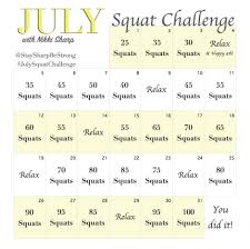 Get Fit 30 Day Squat Challenge Desiree Hartsock Bridal