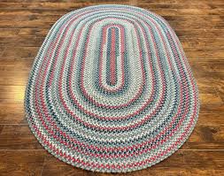 american oval braided rug 5x8 vine