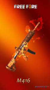Free Fire Gun Skin Wallpaper Hd - wallpaper