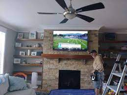 mounting tv over a gas fireplace