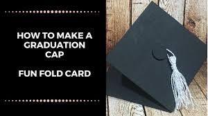 All graduation card ideas are inspiring and leave you with no doubt. How To Make A Graduation Cap Fun Fold Card Tutorials Youtube