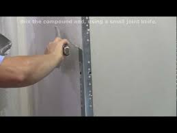 How To Finish Metal Drywall Corner Bead