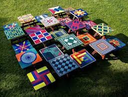 Outdoor Mosaic Tables