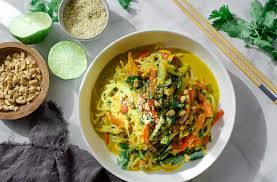 vegetable shirataki noodles in thai