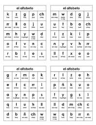 Spanish Alphabet Bingo Spanish Alphabet Alphabet Bingo