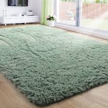 getuscart sage green area rug for