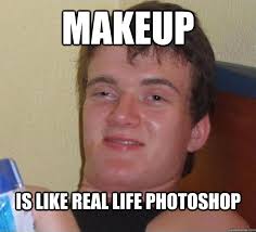 makeup is like real life photo