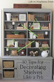 10 tips for decorating shelves like a
