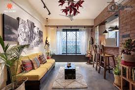 1bhk interiors is a melange of indian