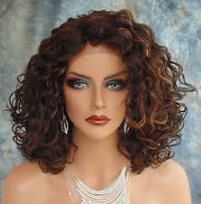 Details About Lace Front Long Curly Brown Wig Color Fs4 27 Sassy Sexy Hot Style Usa Seller 198