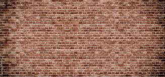 Wide Old Red Brick Wall Texture