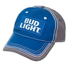 Official Bud Light Washed Blue Hat Buy Online On Offer