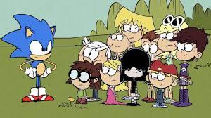 Sonic The Hedgehog referenced in The Loud House - YouTube