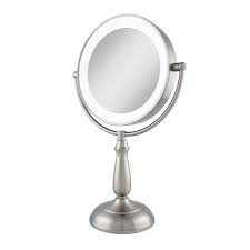 1x 10x led light vanity mirror