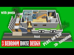 3 Bedroom Duplex House Design Plans As