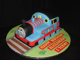 Thomas The Tank Engine Shaped Cake Cakecentral Com gambar png
