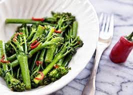 broccoli with chilli soy sauce recipe
