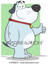 Find images of fat dog. Smiling Gray Fat Dog Clipart K12468751 Fotosearch