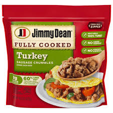 jimmy dean sausage crumbles turkey