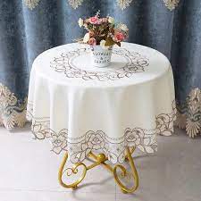 Small Round Tablecloth Fabric