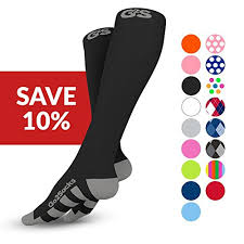 Galleon Go2 Compression Socks 2 Pair For Women And Men