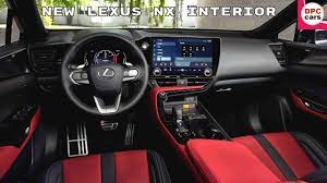 new lexus nx interior for 2022 model