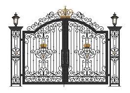 Decorative Metal Garden Gates Iron