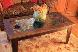 Iridescent Glass Tile Inlay Mosaic
