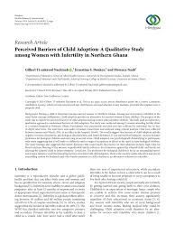 perceived barriers of child adoption