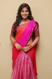 Hot saree pics is a blog to provide viewers with saree fashion trends of cine stars and other celebrities of india. Anjali Cute Hot Photos In Pink Half Saree