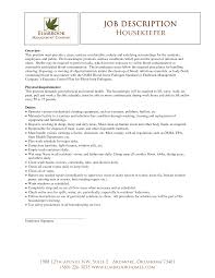 Best Housekeeping Resume Sample Job And Template Supervisor Format