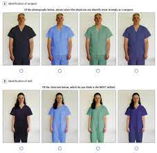 does the color of your scrubs matter