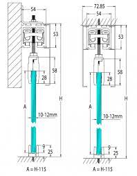 Frameless Glass Sliding Door Gear