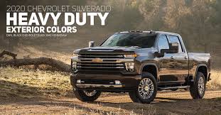 2020 Chevrolet Silverado Hd Color