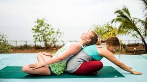 Easy pose partner additionally involves restorative, twist, stretch.need easy pose partner benefits? 21 Yoga Poses For Two Beginner Intermediate And Advanced Routines