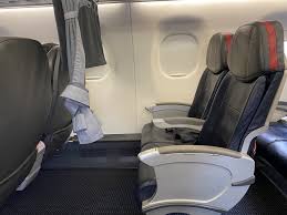 best coach seat on a plane