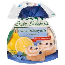 sister schubert s lemon blueberry rolls