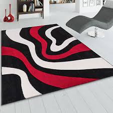 designer carpet with contour cut and a