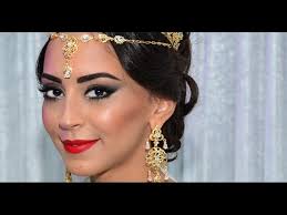 moroccan bridal makeup tutorial مكياج