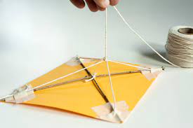 paper kite made by joel