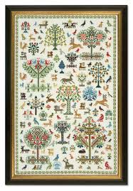 Historic Forest Designed By Mary Hickmott Cross Stitch