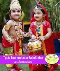 kids in krishna dress radha dress