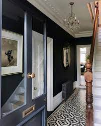 75 black white floor entryway ideas you