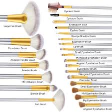 premium cosmetic makeup brush set