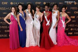 miss universe red carpet event held in