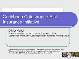 Establish a regional ppp for catastrophe risk finance. Ppt Caribbean Catastrophe Risk Insurance Initiative Powerpoint Presentation Id 2683496