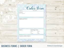 Craft Fair Order Form Download Sales Activity Tracker